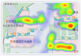 人流热力图